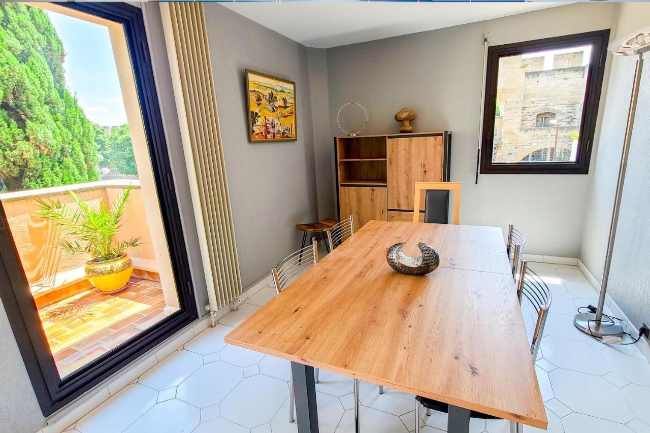 Regard Sur Les Remparts - Terrasse & Parking Apartment Avignon Luaran gambar